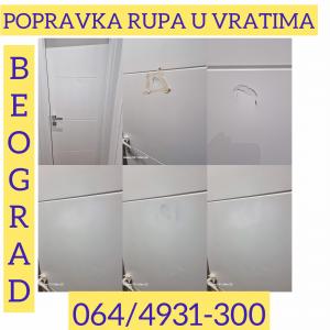 Popravka rupa u vratima